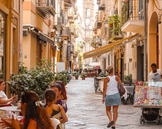 Llegada a Palermo